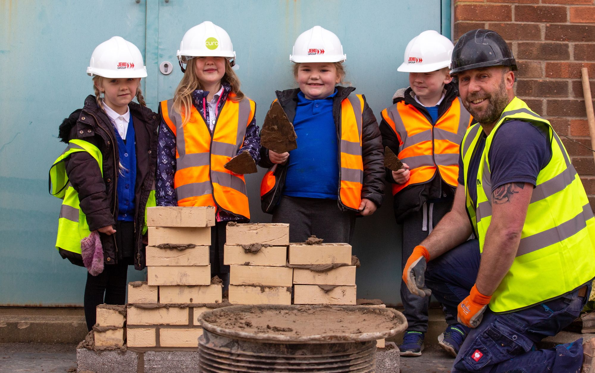 Housing association Curo and contractor Jehu inspire Bristol’s next generation of builders 
