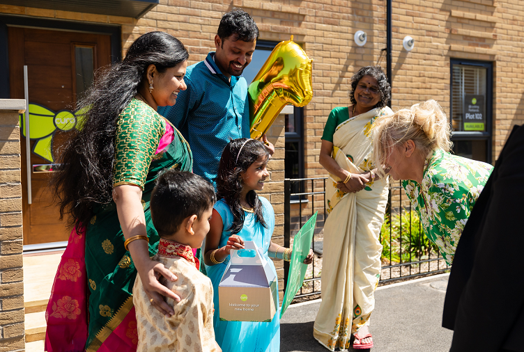 First Family Moves into New Development at Locking Parklands